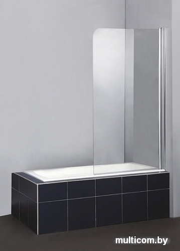 Шторка BelBagno SELA-V-1-80/140-CH-CR-R