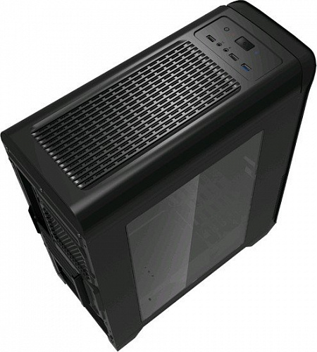 Корпус GameMax H602 BK (голубая подсветка)