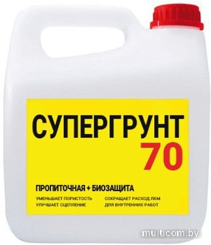 Акриловая грунтовка Super Decor Супергрунт 70 под резиновую краску 5 кг