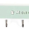 Планка с крючками MonAmi Кот 27-2776 (зеленый)
