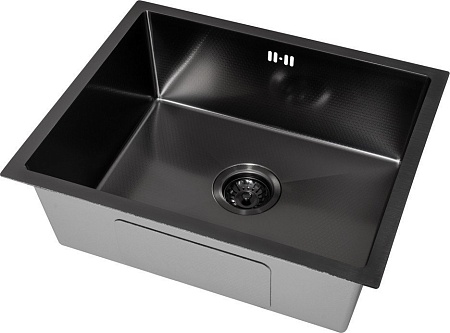 Кухонная мойка Basic Pvd Nano Decor 55x45 (черный)