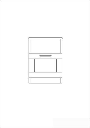 Тумба Mio Tesoro Сириус 2.02.03.010.5 (дуб венге)