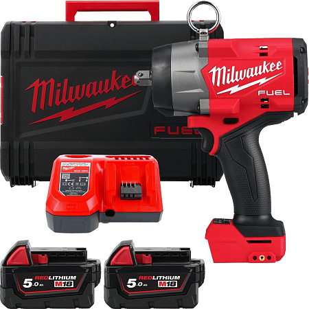 Гайковерт Milwaukee M18 FUEL M18FHIW2P12-502X 4933492786 (с 2-мя АКБ, кейс)