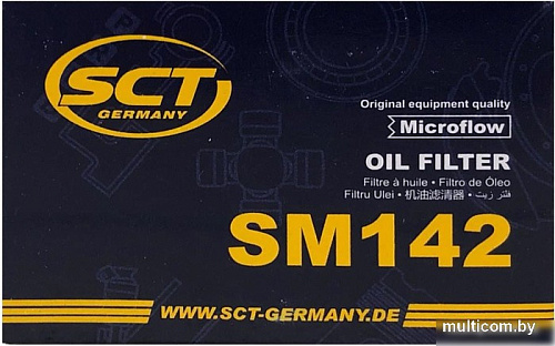 Масляный фильтр SCT SM142