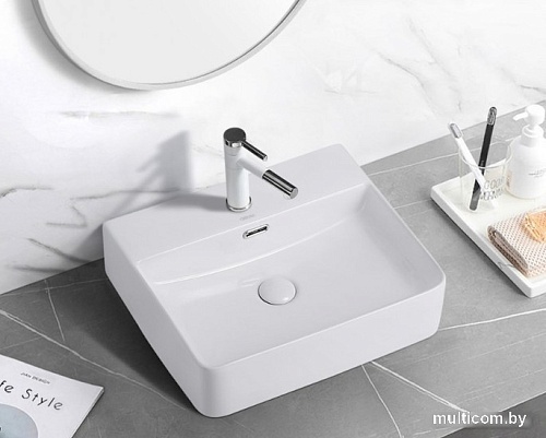 Умывальник Abber Rechteck AC2203 (белый)