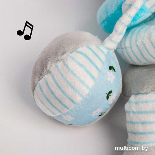 Погремушка Крошка Я Слоник голубой 5047675