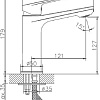 Смеситель Haiba HB10533-3 (серый)