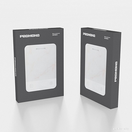 Кухонные весы Redmond (Редмонд) SK1800 (белый мрамор)