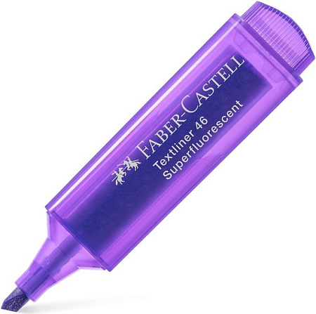 Текстовыделитель Faber Castell Textliner 154636 (флуоресцентный фиолетовый)