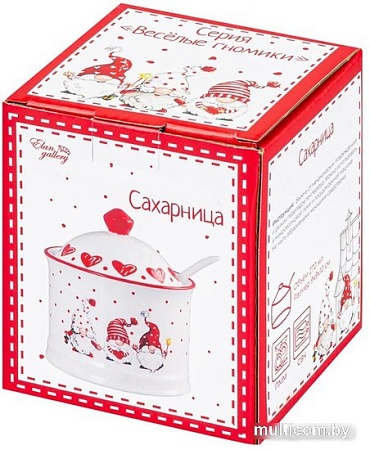 Сахарница Elan Gallery Веселые гномики 540633