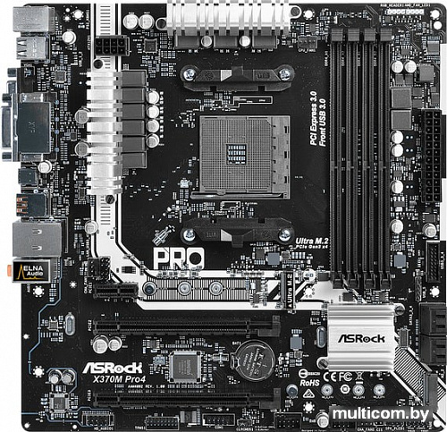 Материнская плата ASRock X370M Pro4