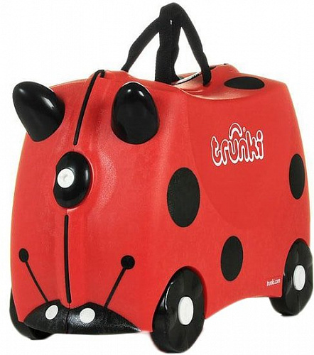 Чемодан Trunki Божья коровка (красный)