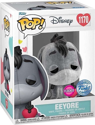 Фигурка Funko POP! Disney Winnie the Pooh Eeyore w/Heart (FL) (Exc) (1170) 60312