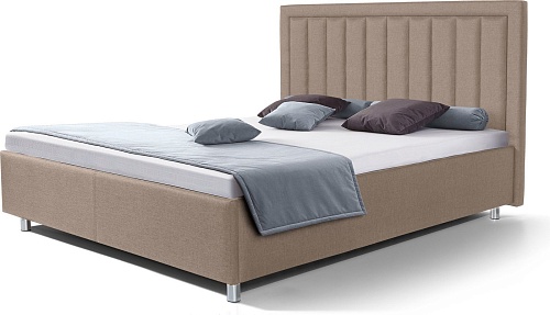 Кровать ФорестДекоГрупп Марта 2 140x200 без ПМ (Veluta Lux 18)