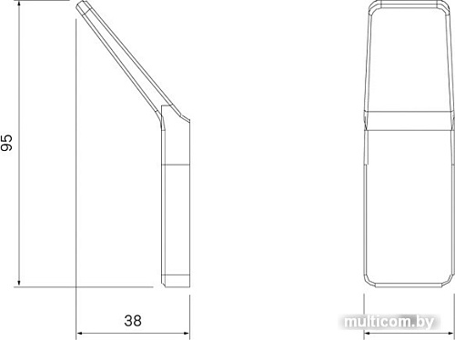 Крючок для ванны IDDIS Slide SLIBS10i41