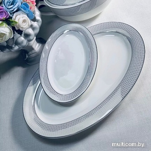 Блюдо Lenardi Севилья серебро 145-561