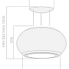 Каминная вытяжка Elica INTERSTELLAR BL/F/65 BLACK GLASS
