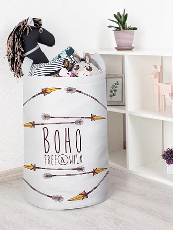 Корзина JoyArty Свободный и дикий toba_14637_L