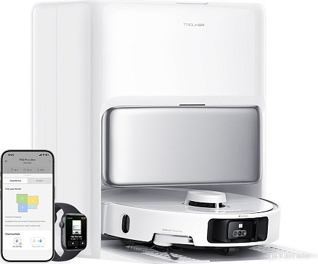 Робот-пылесос Trouver Robot Vacuum P50 Pro Ultra RLP53HE (евровилка, белый)