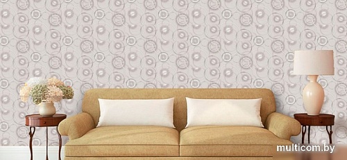 Бумажные обои Московская Обойная Фабрика Рондо 6306-3 дуплекс (кофе)