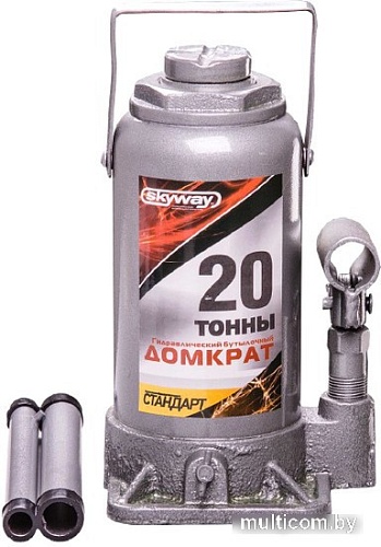 Бутылочный домкрат Skyway S01804030 20т