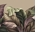 Фотообои Vimala Листья на бежевом 270x300