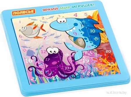 Развивающая игра Полесье Морские обитатели №1 25078