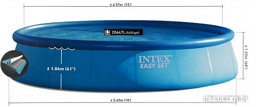 Надувной бассейн Intex Easy Set 26176NP (549х122)