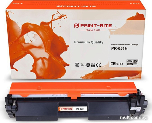 Картридж Print-Rite PR-051H (аналог Canon 051H)