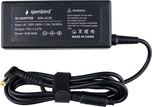 Сетевое зарядное Gembird NPA-AC38
