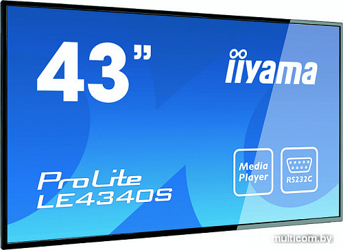 Информационная панель Iiyama ProLite LE4340S-B1