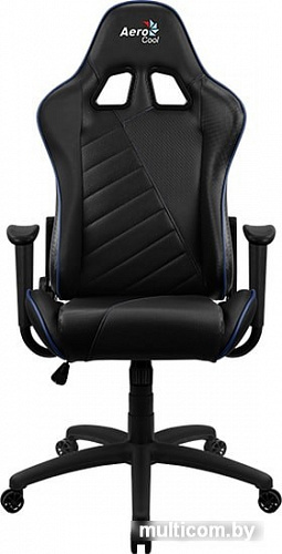 Кресло AeroCool AC110 AIR (черный/синий)