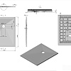 Душевой поддон Vincea VST-4SR8010G 100x80