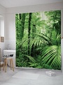 Шторка-занавеска для ванны JoyArty Лесной папоротник sc_16278