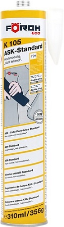 Клеи и герметики для автомобилей FORCH Клей для стекол K105 310мл 66006420