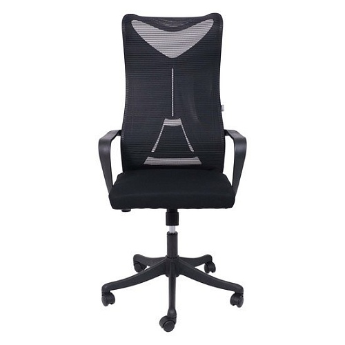 Кресло AksHome Abraham (ткань/сетка, черный)