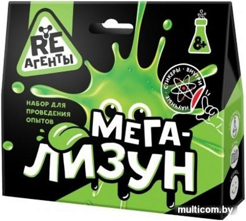 Набор для создания слайма Re-Агенты Мега-Лизун EX005T (зеленый)