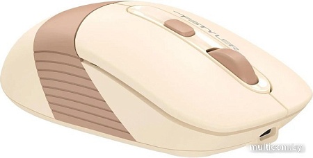 Мышь A4Tech Fstyler FG10CS Air (бежевый/коричневый)
