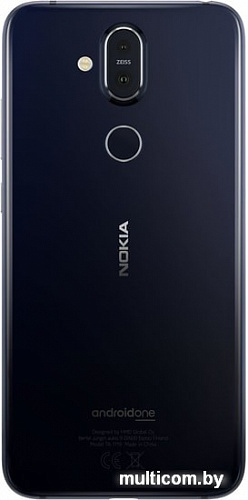 Смартфон Nokia 8.1 (индиго/серебристый)