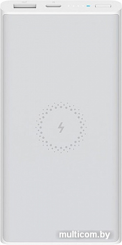Портативное зарядное устройство Xiaomi Mi Power Bank 3 Wireless WPB15ZM 10000mAh (белый)