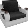 Кресло Лига диванов Меркурий 100679 60 см (черный/белый)