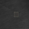 Душевой поддон Rea Rock 100x80 (черный)