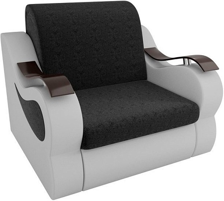 Кресло Лига диванов Меркурий 100679 60 см (черный/белый)