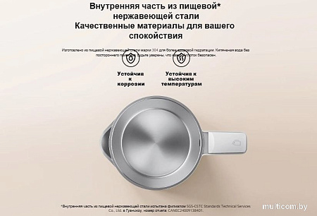 Электрический чайник Xiaomi Electric Kettle 2 Lite MJDSH06-A (евровилка)
