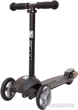 Самокат Y-Scoo RT Trio Diamond 120 (черный)