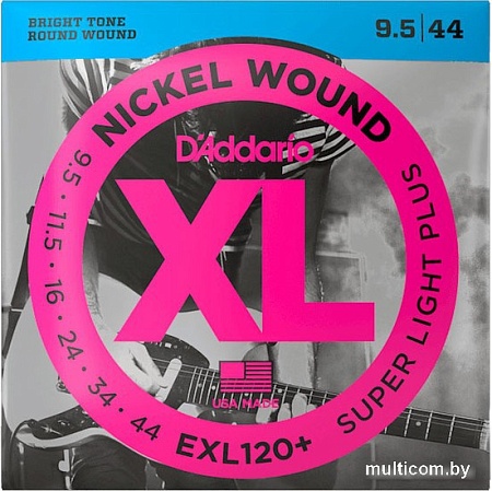 Струны для гитары D'Addario EXL120+