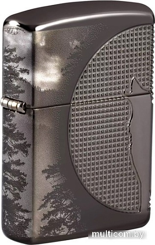 Зажигалка Zippo 49353 Armor High Polish Black Ice