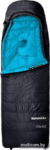 Спальный мешок Naturehike Cicada Wing CW700 CNK2450WS048 (L, черный)
