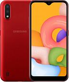 Смартфон Samsung Galaxy A01 SM-A015F/DS (красный)