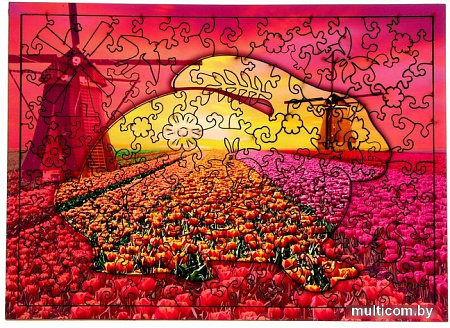Пазл Puzzle Цветущие тюльпаны 9341553